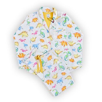 Personalised Women's Dinos Pyjamas, 4 of 4