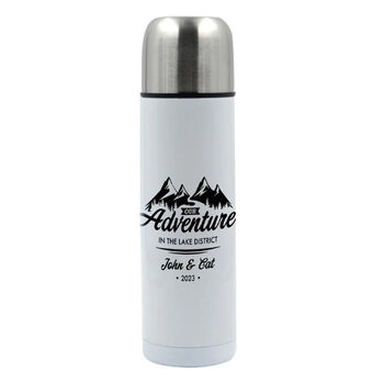 Personalised Camping Thermal Flask Bottle, 2 of 4