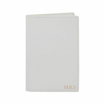 Personalised Leather Passport Cover Set, 3 of 11