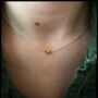 Gold Hematite 6mm Star Silver Or Gold Necklace, thumbnail 1 of 5