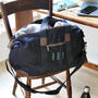 Personalised Initials Waxed Canvas Holdall, thumbnail 3 of 5