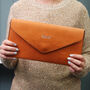 Monogram Bea Brights Envelope Clutch Bag, thumbnail 6 of 12