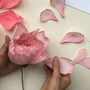Paper Flower Kit Peony, thumbnail 5 of 11