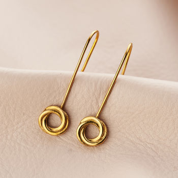 Russian Ring Hanging Earrings, 2 of 5