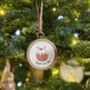 Personalised Embroidered Christmas Hoop Decoration, thumbnail 10 of 12