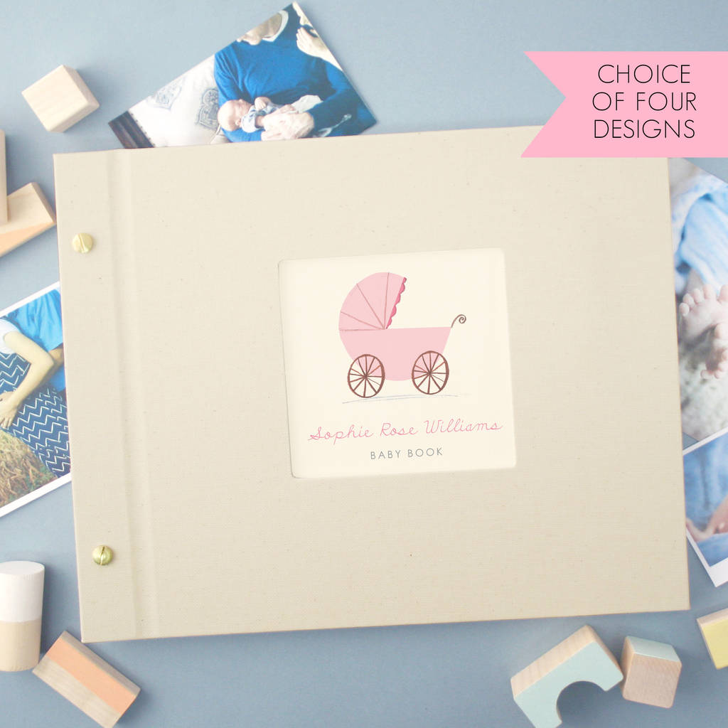 personalised baby album