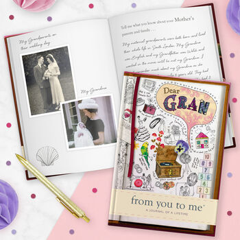 Dear Gran, A Guided Memory Gift Journal, 2 of 8
