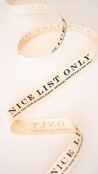 Nice List Ribbon, 2 of 2