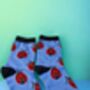Ladybird Socks With Gift Box – Fun Gift One Size, thumbnail 2 of 7