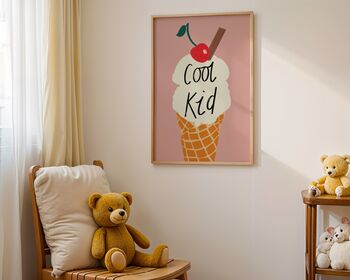Cool Kid 99 Ice Cream Art Print, 2 of 6