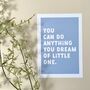 Children's Positivity Poster 'You Can Do Anything…', thumbnail 3 of 10