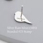 Blue Tit Bird Stud Earrings In Sterling Silver, thumbnail 2 of 12