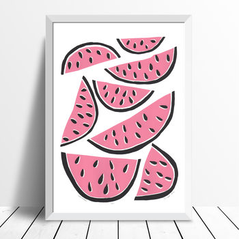 Watermelons Limited Edition Print Framing Available, 2 of 7