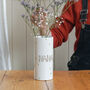 Fully Floral Bees Tall Ceramic Vase, thumbnail 2 of 3