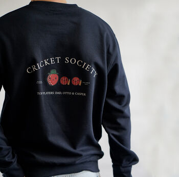 Family Cricket Sweatshirt, 2 of 3