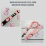 Pink Floral Dog Collar And Lead Set, thumbnail 2 of 5