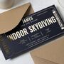 Personalised Indoor Skydiving Birthday Gift Voucher, thumbnail 3 of 9
