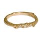 Gold And Diamond Nature Twig Wedding Ring, thumbnail 1 of 6