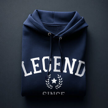 Personalised Heritage Legend Hoodie – Est. Year Gift, 2 of 10