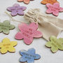 I Love You Because Personalised Message Flower Tokens, thumbnail 1 of 4