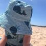 Whales And Waves Children's Bucket Hat, thumbnail 3 of 3