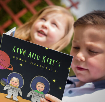 Personalised Space Adventure Story Book, 3 of 11