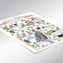 Animal Alphabet For Your Bathroom, thumbnail 4 of 7