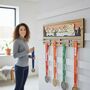 Couples Running 3D Medal Hanger For Runners, thumbnail 2 of 7