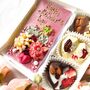 Chocolate Bicycle And Flowers, Personalised Gift Idea, thumbnail 6 of 10