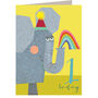 Elephant 1st Birthday Card, thumbnail 2 of 5