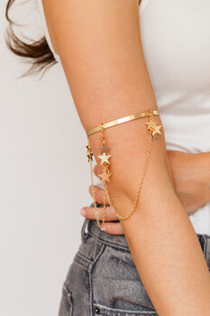 Gold Star Upper Arm Cuff, 2 of 7