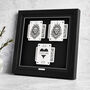 Personalised Mr And Mr Wedding Gift Lion Playing Cards Frame, thumbnail 4 of 9