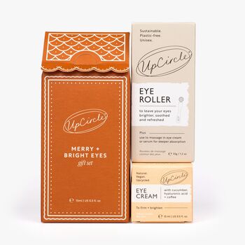 Merry + Bright Eyes Christmas Gift Set | Eye Cream + Eye Roller, 9 of 12