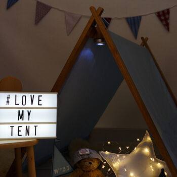 Blue A Frame Playhouse Tent, 3 of 5