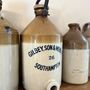 Antique Distillery Stoneware Flagon, thumbnail 1 of 7