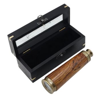 Personalised 12 Inch Dollond And Co. Bronze Telescope, 5 of 11