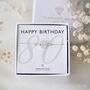 Personalised Sterling Silver Bracelet – 80th Birthday Gift For Her, thumbnail 1 of 7
