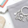 Chef Baking Personalised Keyring Cooking Gift, thumbnail 4 of 8