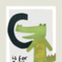 Personalised Children's Animal Name Print, thumbnail 7 of 12