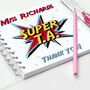 Super Hero Teacher Notebook, thumbnail 2 of 3