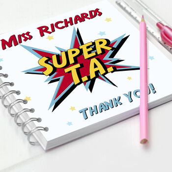 Super Hero Teacher Notebook, 2 of 3