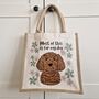 Personalised Most Of This Is For My Dog Jute Bag, thumbnail 6 of 12