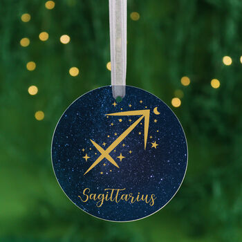 Star Sign Constellation Christmas Tree Decoration, 8 of 9