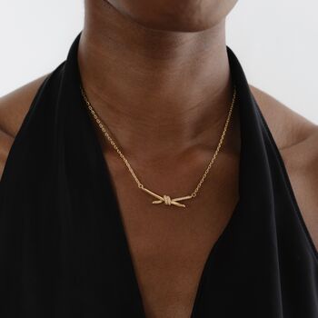 Colette Knot Necklace, 2 of 5