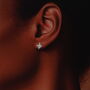 Snowy Night Stars Earrings For Christmas, thumbnail 3 of 3