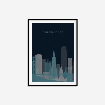 Minimalist San Francisco Travel Print, 8 of 8