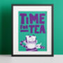Time For Tea Kitchen Print, thumbnail 5 of 8