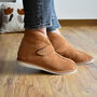 Higlander Leather Slipper Boots, thumbnail 3 of 7