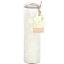 White Daisy Tube Candle, thumbnail 1 of 2