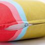 Colourful Vibrant Soft Long Cushion 60x30cm, thumbnail 6 of 6